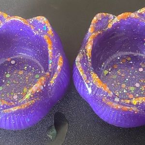 Handmade candle holders